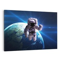 Obraz na płótnie 70x50 - Kosmiczna przygoda - kosmos, astronauta