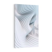 Obraz na płótnie 80x120 - Abstrakcyjne Przestrzenie - geometria, 3D