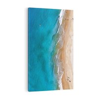 Obraz na płótnie 80x120 - Spokój nad morzem - morze, plaża