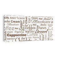 Obraz na płótnie 120x60 - Kawa w Stylu Coffee - kawa, coffee