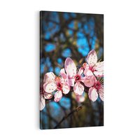 Obraz na płótnie 50x70 - Kwiatowe piękno w pełnym rozkwicie - kwiat, kwiaty