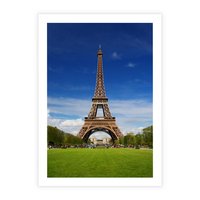 Plakat bez ramy 21x30 - Eiffla: symbole Paryża - Eiffla, Paryż