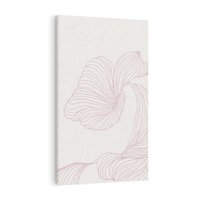 Obraz na płótnie 70x100 - Szept marzeń i tajemnic - abstrakcyjne, roślinne ornamenty