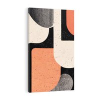 Obraz na płótnie 70x100 - Loftowa Harmonia - abstrakcja, styl loftowy