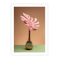 Plakat bez ramy 40x50 - Wyjątkowy monstera - monstera, liść