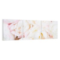 Obraz na płótnie 150x50 - natura w pełnym rozkwicie - kwiaty