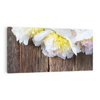 Obraz na płótnie 120x60 - Relaksująca Harmonia - kwiaty, spa