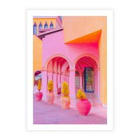 Plakat bez ramy 30x40 - Marokańskie pastele - marokański, pastele