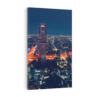 Obraz na płótnie 80x120 - światła i tradycja - Japonia, Tokio