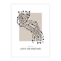 Plakat bez ramy 21x30 - Migocące Konstrukcje Abstrakcji - sztuka minimalizmu, biało czarna rycina