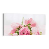 Obraz na płótnie 120x60 - Bukiet Róż - róże, bukiet