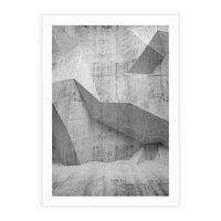 Plakat bez ramy 50x70 - Geometryczna harmonia sztuki - geometria, sztuka