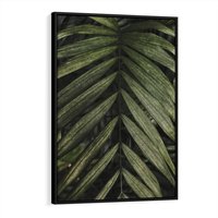 Obraz w ramie 70x100 - W Liściach Ukryte - zdjęcie, fotografia - rama czarna