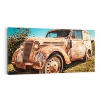 Obraz na płótnie 140x70 - Retro Samochód - retro, samochód