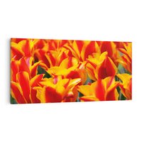 Obraz na płótnie 120x60 - Kwiatowa natura - kwiat, kwiaty