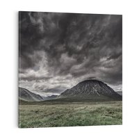 Obraz na płótnie 40x40 - Górska majestatyczność - góry, krajobraz