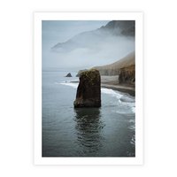 Plakat bez ramy 21x30 - Mistyczna Aura - morze, mgła