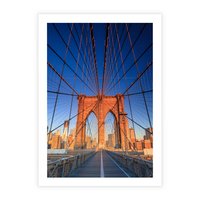 Plakat bez ramy 21x30 - Most architektoniczne arcydzieło - most, architektura