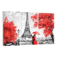 Obraz na płótnie 120x80 - Paryż Wieża - Paryż, Wieża