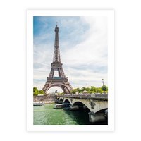 Plakat bez ramy 50x70 - Ikona Romantyzmu - Eiffla, Francja
