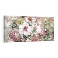 Obraz na płótnie 140x70 - Piękno natury na płótnie - kwiaty, olejne