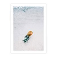 Plakat bez ramy 40x50 - Smak Tropików - morze, plaża