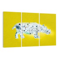 Obraz na płótnie 120x80 - Odnalezione w oceanie snów - pozytywna, wesoła sztuka