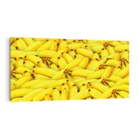 Obraz na płótnie 120x60 - Banany Owocowy Uśmiech - banany, owoce