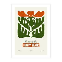 Plakat bez ramy 21x30 - Rozkwitająca Gra - kwiaty, nowoczesny plakat