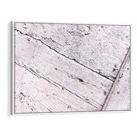 Obraz w ramie 70x50 - Nowoczesna Elegancja - beton, struktura - rama biała