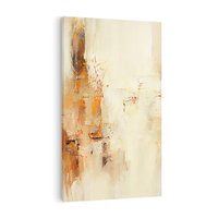 Obraz na płótnie 50x70 - Odbicie utraconych barw - abstrakcja, tekstury farb