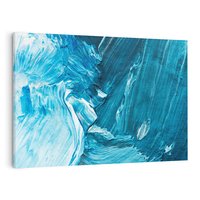 Obraz na płótnie 100x70 - Wyrazista abstrakcja w akwareli - abstrakcja, akwarela