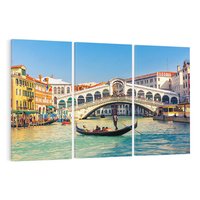 Obraz na płótnie 120x80 - Wenecja: romantyczne zakątki miasta - Wenecja, Włochy