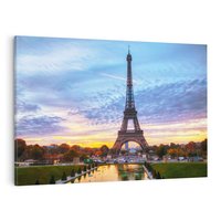 Obraz na płótnie 120x80 - Francja: romantyczny Paryż - Francja, Paryż