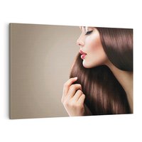Obraz na płótnie 120x80 - Piękno fryzury - włosy, fryzura