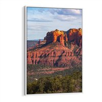 Obraz w ramie 70x100 - Majestatyczny Wielki Kanion - wielki kanion, perspektywa - rama biała