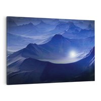 Obraz na płótnie 120x80 - Górska sceneria - krajobraz, góry