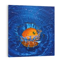 Obraz na płótnie 40x40 - Pomarańcza Owoce - pomarańcza, owoce