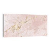 Obraz na płótnie 120x60 - Piękno w Szczegółach - marmur, złoto