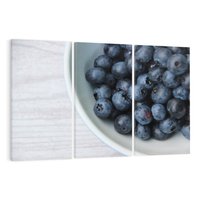 Obraz na płótnie 120x80 - Borówki Leśna Harmonia - borówki, owoce