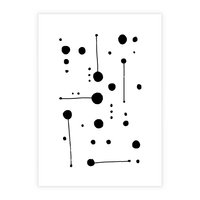 Plakat bez ramy 21x30 - Złudne Odbicia - abstrakcja, minimalizm