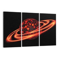 Obraz na płótnie 120x80 - Między gwiazdami - kosmos