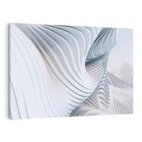Obraz na płótnie 70x50 - Abstrakcyjne Przestrzenie - geometria, 3D