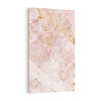 Obraz na płótnie 70x100 - Wyjątkowa Stylizacja - marmur, złoto