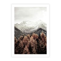 Plakat bez ramy 40x50 - Jesienna Przyroda - góry, jesień