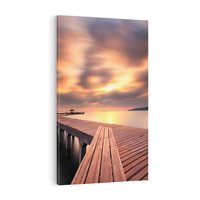 Obraz na płótnie 50x70 - Marina nad Oceanem - Tajlandia, marina