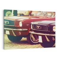 Obraz na płótnie 100x70 - Mustang - Muscle Car Retro - mustang, muscle car