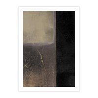 Plakat bez ramy 30x40 - Kształty Urywane - mroczny plakat, nowoczesne wnętrza