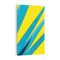 Obraz na płótnie 70x100 - Świeżość Natury - aloes, liście