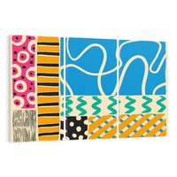 Obraz na płótnie 120x80 - Etno Boho - etno ornamenty, boho klimat